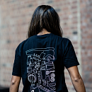 Aflete Co Teeshirt design . Ilustrație digitală, Imprimare serigrafică și Design grafic de Miranda Clare-Antony - 06.12.2025