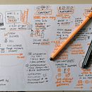 Sketchnoting: Communicate with Visual Notes. Un proyecto de Business, Gestión, productividad							, Comunicación, Creatividad, Dibujo e Ilustración tradicional de Airi Hunt - 12.06.2025