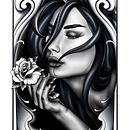 Raizes fortes. Projekt z dziedziny R, sunek c, frow, Ilustracja c, frowa,  R, sunek i Projektowanie tatuaż użytkownika Carol Sander - 14.06.2025