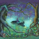 Fantasy Forest . Children's Illustration, Digital Drawing, and Digital Illustration project by sajeevanshruthi - 06.15.2025