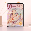 “50 Common Mistakes in Portrait Drawing” – educational e-book. Drawing project by Gabriela Niko - 06.16.2025