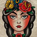 FLOW-ERS. Ilustração digital, Desenho, e Desenho de tatuagens projeto de anjidca1997 - 16.06.2025