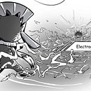 Manga sobre batallas pokemon . % Giovani Rubio tarafından hazırlanan Çizgi roman, Dijital Çizim, Dijital İllüstras, on, Çizim, Geleneksel illüstras, on, Manga, Ve Anlatı projesi - 06.17.2025