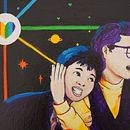 Universal Love. Acr, lic Painting, Painting, and Traditional illustration project by Stephanie Musiol - 06.18.2025