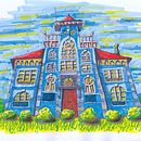 Mi trabajo del curso "Dibujo arquitectónico expresivo con marcadores de colores". Ilustração arquitetônica, Desenho, Ilustração com tinta, Sketchbook, e Esboçado projeto de Eduardo Martínez Sotillos - 19.06.2025