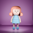 Criação de Personagem - Nina. Modelagem 3D, Design de personagens, Ilustração digital, Ilustração tradicional, e Mangá projeto de akarolcorreia - 20.06.2025