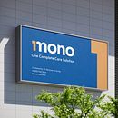 Mono Logo Brand. Projekt z dziedziny Br, ing i ident, fikacja wizualna, Design, Projektowanie logot, pów i Projektowanie graficzne użytkownika ryandfirmanda - 22.06.2025