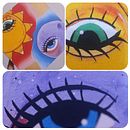 Entre el sol y la luna . Un projet de Créativité, Dessin, Dessin au cra, on, Illustration traditionnelle , et Peinture de Alexandra Pulido - 25.06.2025