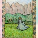 De vuelta a las montañas. Projekt z dziedziny Komiks,  R, sunek, R, sunek ołówkiem, Manga, Projektowanie postaci, Trad, c, jna ilustracja i Malowanie akwarelą użytkownika Orquídea Flor - 25.06.2025