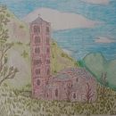 Arquitectura al estilo tradicional . Un projet de Illustration traditionnelle , et Dessin de Leyla Rojas - 26.06.2025