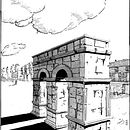 Ein Eintrag in die Geschichte. Ein Projekt aus dem Bereich Traditionelle Illustration, Sketchbook und Illustration mit Tinte von spartan_bf - 26.06.2025