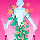 Luz da Vida em Humanos e Plantas. Un projet de Conception éditoriale, Illustration éditoriale, Illustration traditionnelle et Illustration numérique de Diego Corrêa - 26.06.2025