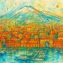 Catania, My Love!. Drawing project by Anna Toscano - 06.27.2025