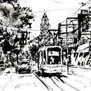Paisagens urbanas: imagine, trace, revele. Desenho, Ilustração tradicional, Artesanato, Artes plásticas, Criatividade, Sketchbook, Ilustração com tinta, Arquitetura e Ilustração arquitetônica projeto de Robert Scholten - 29.06.2025
