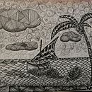 Zen Tangle Inspired Island of Guam. Ink Illustration, and Sketchbook project by Daniel Gurwell - 06.30.2025