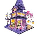 Café a Media Noche. Un proyecto de Ilustración tradicional y Pintura a la acuarela de Fátima Telón S. - 01.07.2025