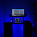 mesa com alto-falantes. DIY, e Marcenaria projeto de Alfredo Ibarra Tenorio - 01.07.2025