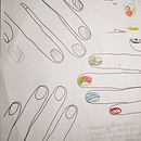 Reinterpretando el pasado: arte y diseño en uñas. Un projet de Peinture décorative, Design , Illustration traditionnelle, Peinture , et Création de motifs de mayte_fercre - 05.07.2025