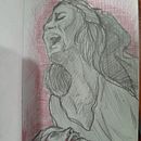 Practica bocetis. Desenho, Desenho de retrato, Sketchbook, Esboçado, e Artes plásticas projeto de Laura Garcia Ortiz - 06.07.2025