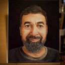 Retrato al óleo . Een project van  Beeldende kunst y Schilderij van Pili Guardiola - 08.07.2025