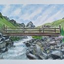 Alp Suot. Un projet de Beaux Arts, Peinture , et Aquarelle de Jon Bickel - 12.07.2025