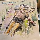 Zeno. Een project van  Schetsen,  Creativiteit,  Tekening, Traditionele illustratie, Aquarelschilderen y Sketchbook van Nok PS - 12.07.2025