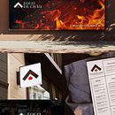 Redesenho da marca Fogo de Chão [Conceito]. Een project van  Br, ing en identiteit,  Ontwerp, Logo-ontwerp y Grafisch ontwerp van Arthur Franco - 14.07.2025