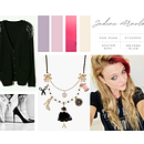Punk Rock Princess – Visual Mood Board & Fashion Illustrations. Projekt z dziedziny Ilustracja modowa użytkownika Jadine Arnold - 15.07.2025