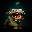 The Bog-Hoggle. Un proyecto de Ilustración digital, Diseño de personajes y 3D de ricardo_vieira93 - 15.07.2025