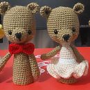 Ricitos de oro y los tres ositos. Amigurumi, Crochê, e Design têxtil projeto de stephaniedelacerda - 18.07.2025