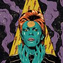 Starman. Digital Illustration, Digital Drawing, Comic, and Artistic Drawing project by Lu Porto - 07.18.2025