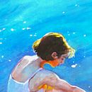 Summer Themed Gouache Illustration Project. Projekt z dziedziny Trad, c, jna ilustracja,  R i sunek użytkownika danielamaecanete - 19.07.2025