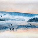 פרויקט הגמר שלי. Een project van  Beeldende kunst, Schilderij y Aquarelschilderen van tamguri - 20.07.2025