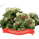 Giggling Bushes. Narrative, Creativit, Sketchbook, and Writing project by solweigk - 07.21.2025