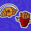 Healthy Junkie. Een project van Digitale illustratie y Vectorillustratie van Menna Hassan - 22.07.2025