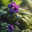 La flor violeta . Penulisan Kreatif proyek oleh Jerónimo Gandini - 07.22.2025