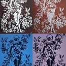Linoryt - eksperymenty. Un proyecto de Artesanía, Bellas Artes, Ilustración tradicional, Estampación e Ilustración con tinta de Joanna Zakrzewska - 23.07.2025