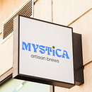 MYSTICA • artisan brews. Un proyecto de Br, ing e Identidad, Teoría del color, Diseño, Gestión del diseño, Diseño digital, Diseño editorial, Diseño gráfico, Diseño de logotipos, Tipografía y Diseño tipográfico de Andrea Caballero - 23.07.2025