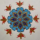My final project: Lilies in a islamic pattern. Un proyecto de Dibujo, Ilustración con tinta, Pintura, Pattern Design y Pintura a la acuarela de mj_almeida_2 - 24.07.2025