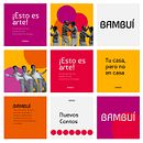 Bambuí - Espacio Cultural. Br, ing, Identit, Design, Logo Design, Graphic Design, T, pograph, Design, T, and pograph project by Caroline Custódio - 07.26.2025