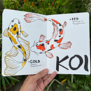 Koi FIsh. Projekt z dziedziny  R i sunek użytkownika prasoonpatel - 26.07.2025