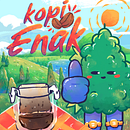 Kopi Enak. Een project van Digitale illustratie,  Ontwerp y Craft van Rifqi Maulana - 28.07.2025