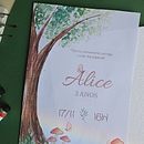 ✨ Ilustração em Aquarela: Convite Tema Bosque. Projekt z dziedziny Trad, c, jna ilustracja,  Malarstwo, Malowanie akwarelą,  Sztuki piękne i Design użytkownika Arielle Paier Lago - 28.07.2025