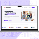 GrowthVerse – Modern & Conversion-Focused Landing Page Design. Un proyecto de UX / UI y Diseño Web de danishzaffar8 - 29.07.2025