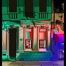 Drawing Colonial Buildings: Night Scene. Un progetto di Illustrazione digitale, Disegno, Creatività, Disegno digitale, Illustrazione architettonica e Disegno a matita di Tholbjorn - 29.07.2025