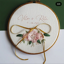 Porta- alianças Ein Projekt aus dem Bereich Stickerei von Vera Sousa - 04.08.2025