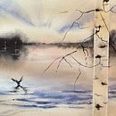 Atmospheric landscapes course Ein Projekt aus dem Bereich Bildende Künste, Malerei und Aquarellmalerei von Amanda Heenan - 04.08.2025