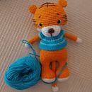 Tigre Ein Projekt aus dem Bereich Amigurumi, Art To, H, werk, Kreativität mit Kindern, Crochet und Weben von Olga DPM. - 04.08.2025