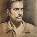 Realistic Charcoal Portrait final project. Fine Arts, Drawing, Portrait Drawing, and Traditional illustration project by Helma L - 08.04.2025