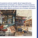 Taller multifuncional Art Deco rústico. Un proyecto de Teoría del color, Arquitectura interior, Interiorismo y Diseño de interiores de Kimberly García - 07.08.2025